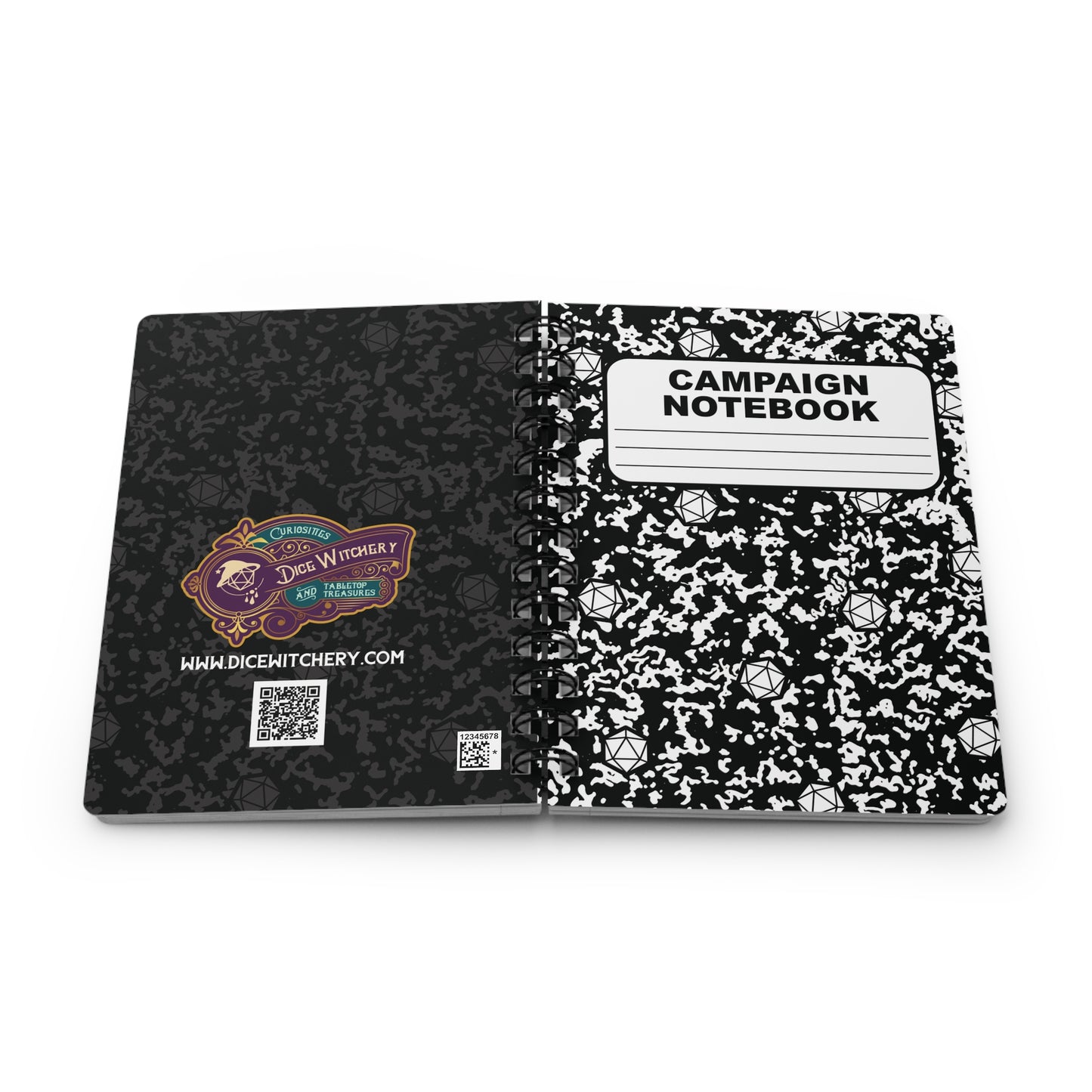 Old School Campaign Spiral Bound Journal