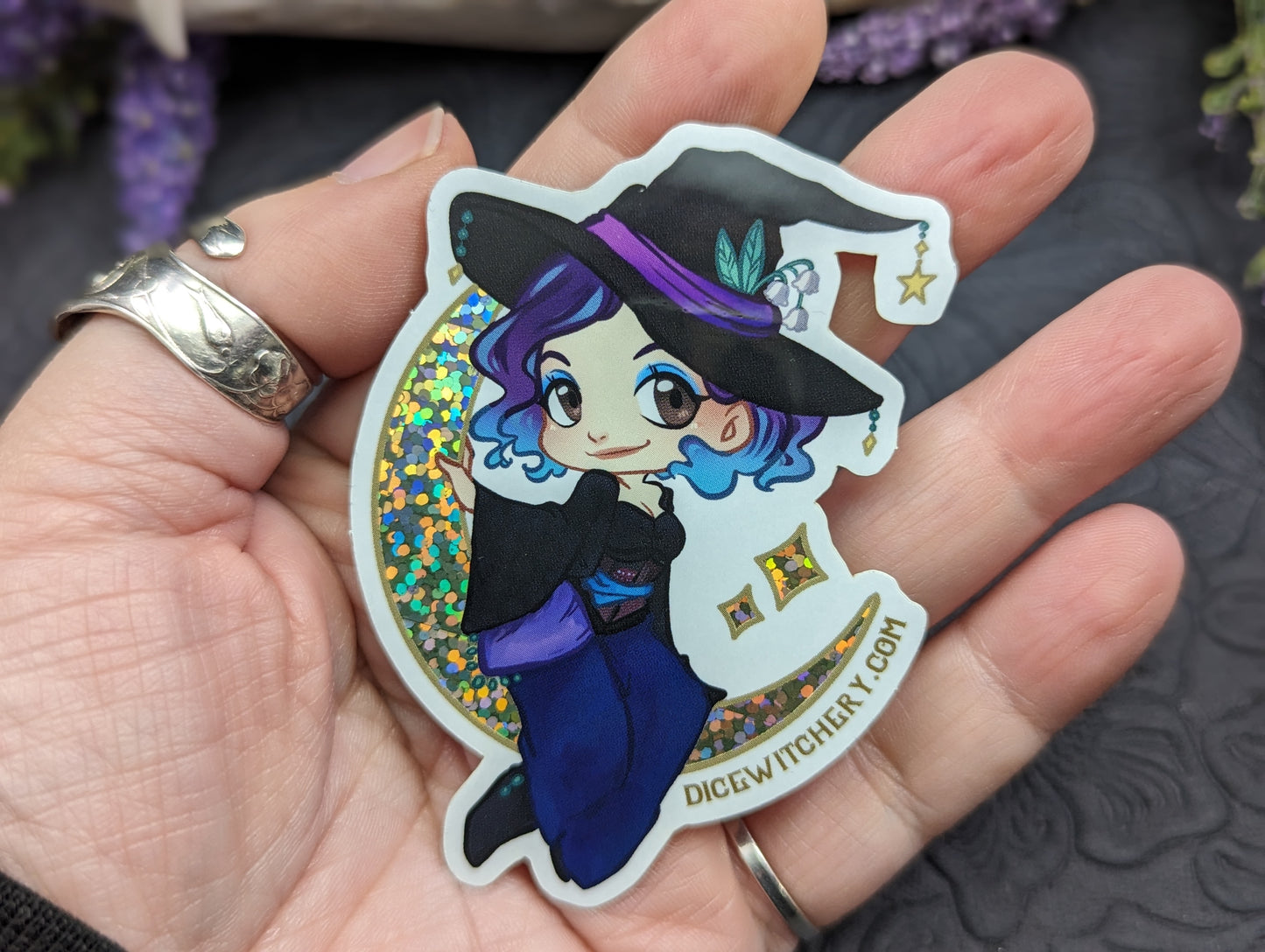 Dice Witchery Chibi Sticker