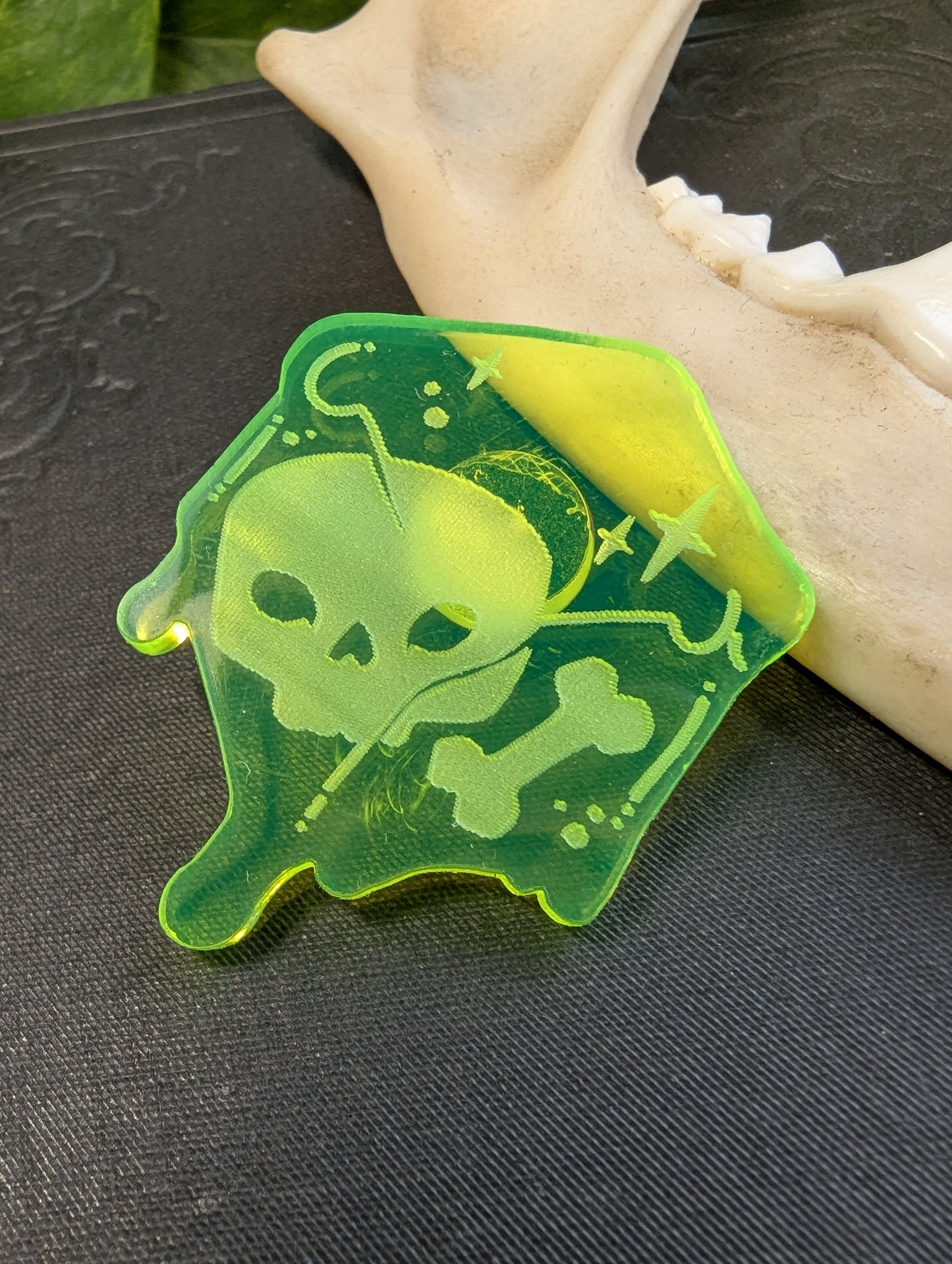 Gelatinous Cube Pin