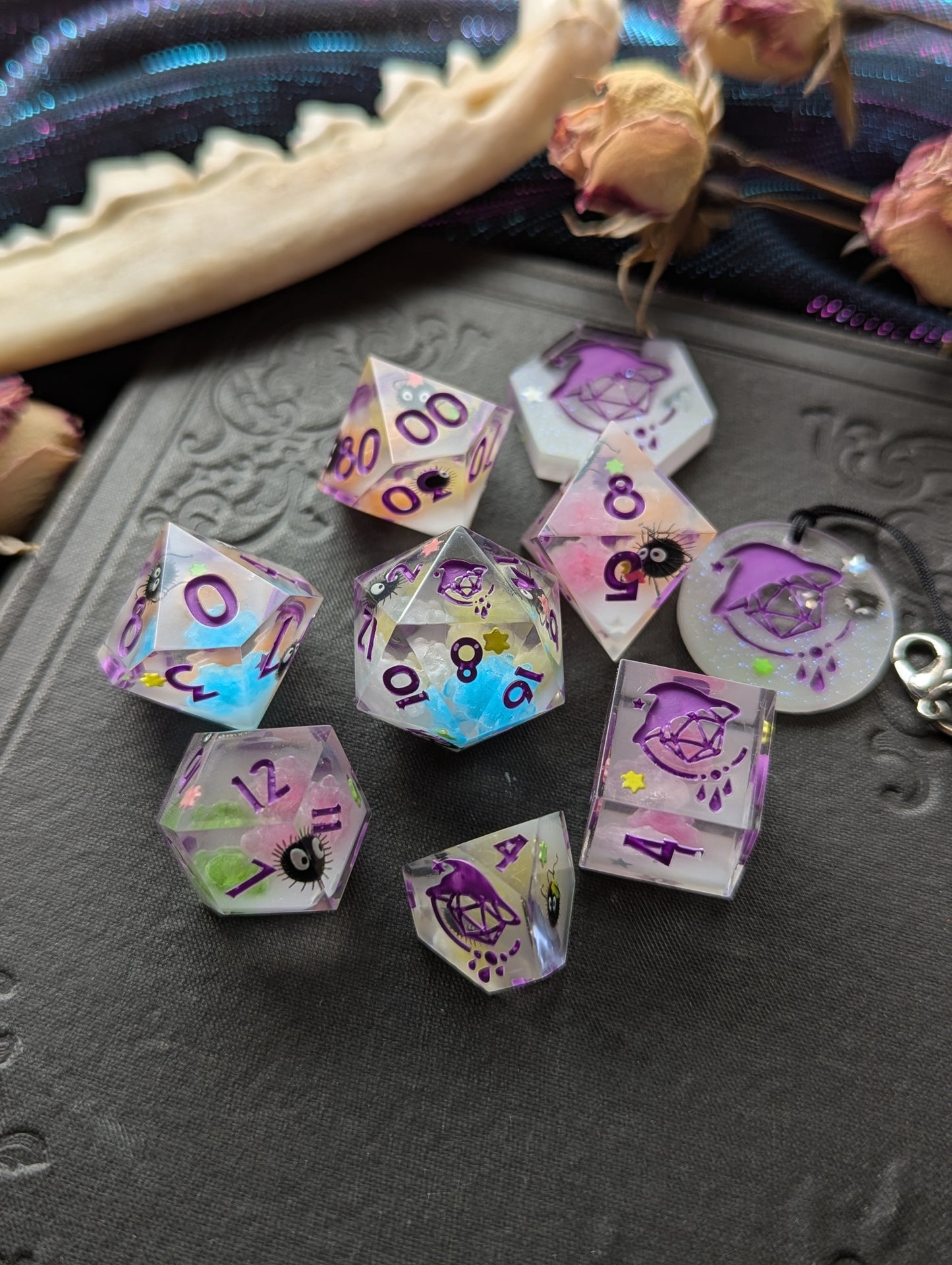 Dust Sprite Handmade Artisan Dice