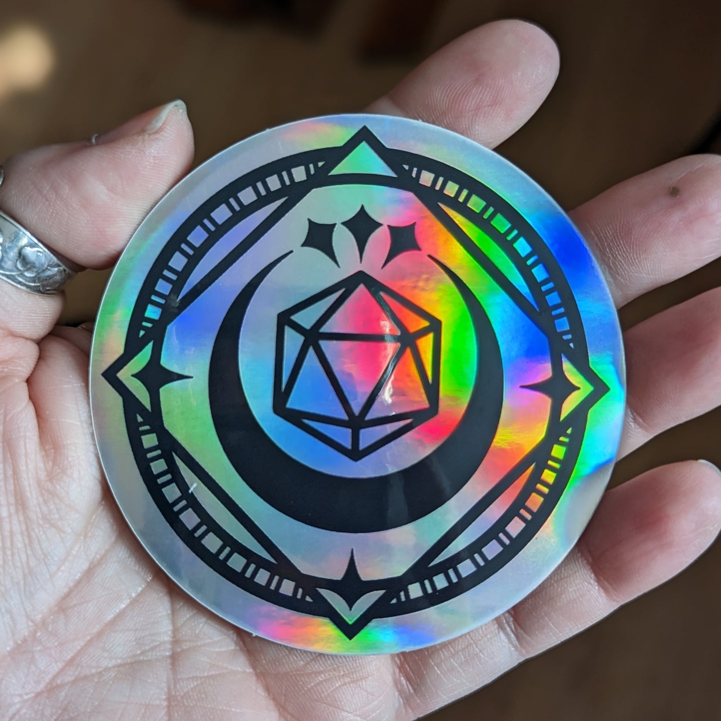 Moon Arcane Circle Sticker