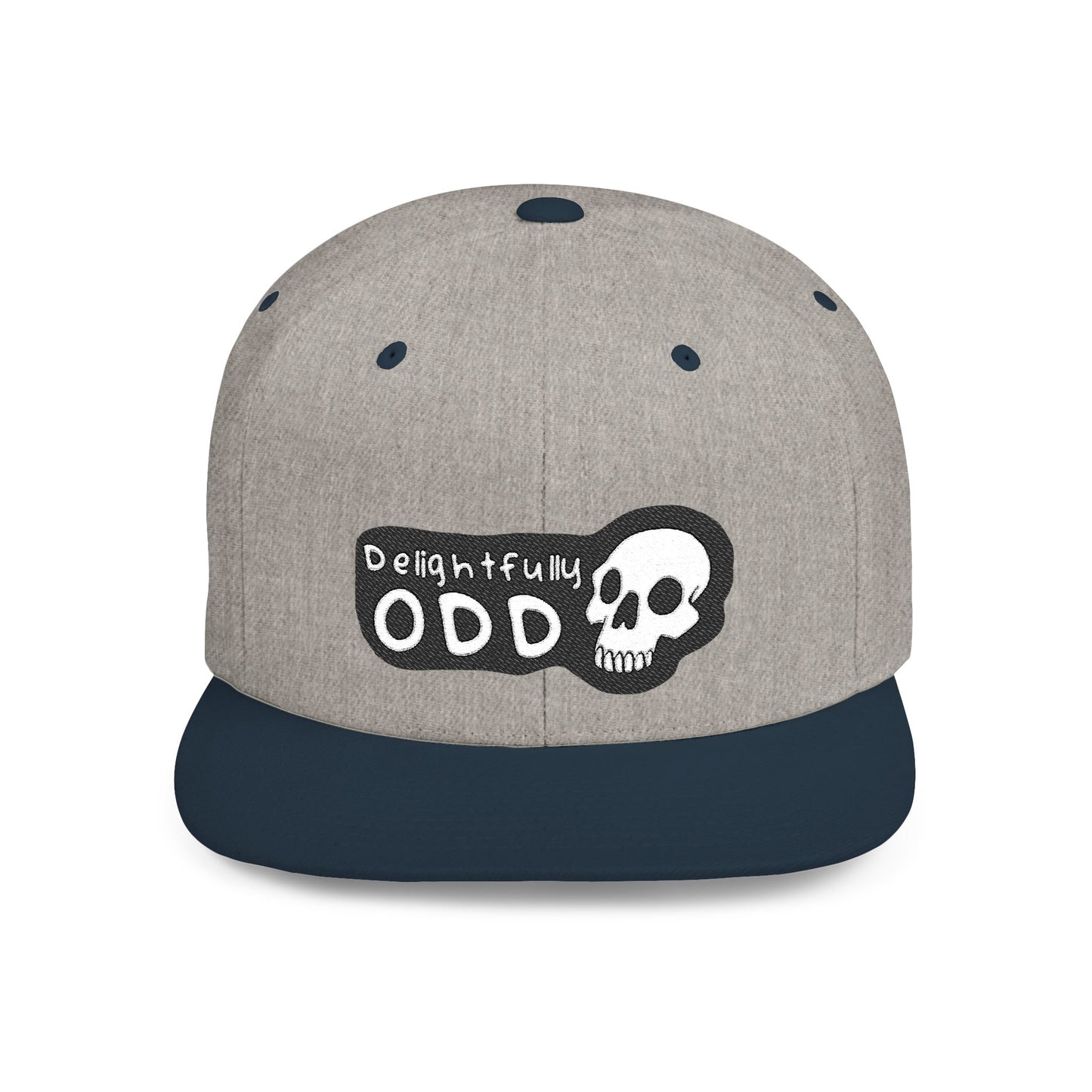 Delightfully Odd Flat Bill Snapback