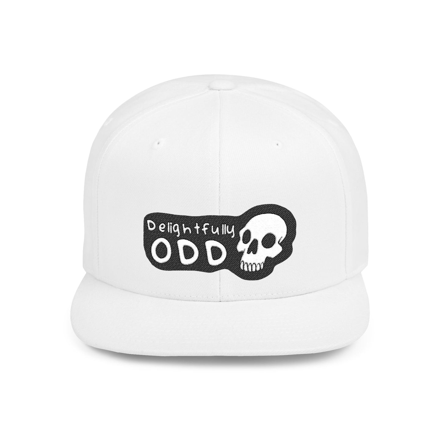 Delightfully Odd Flat Bill Snapback