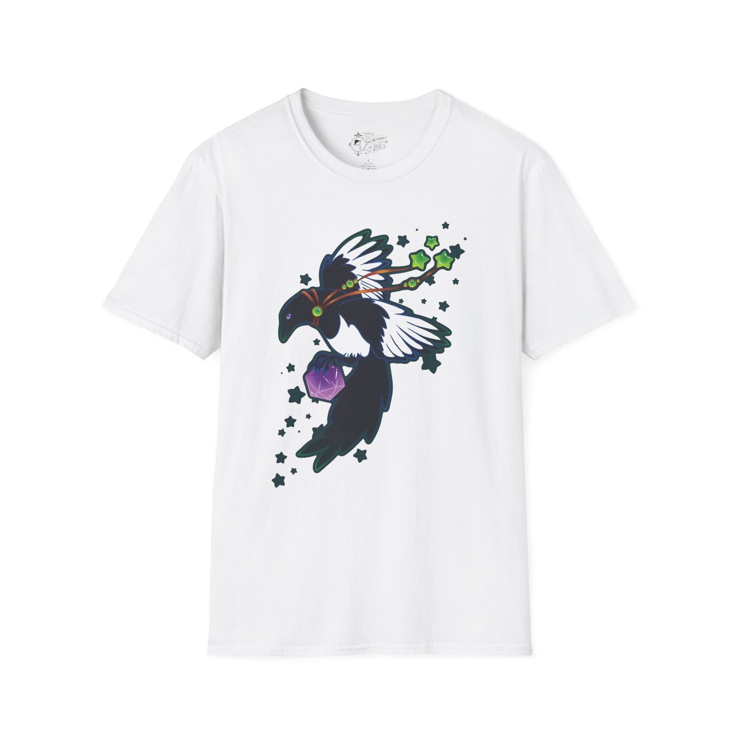Dice Magpie Unisex Softstyle T-Shirt
