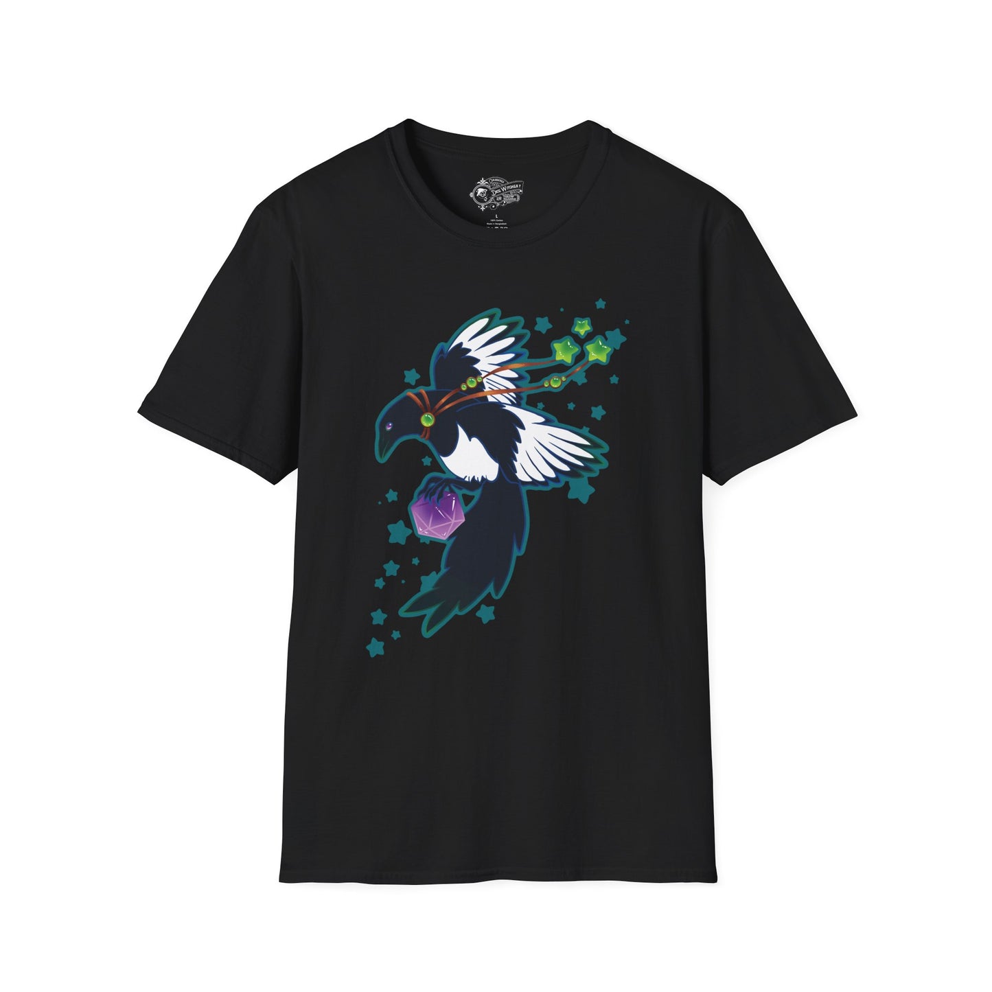 Dice Magpie Unisex Softstyle T-Shirt