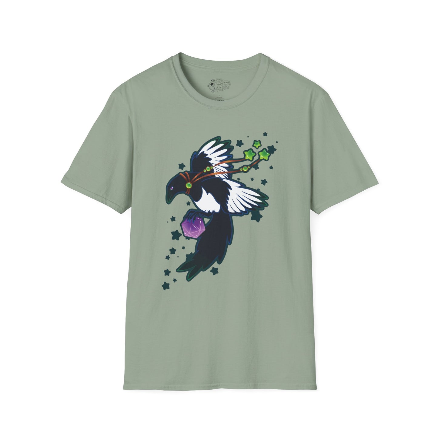 Dice Magpie Unisex Softstyle T-Shirt