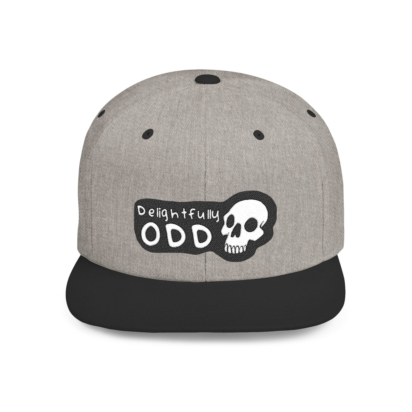 Delightfully Odd Flat Bill Snapback
