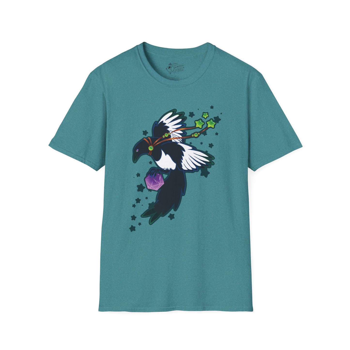 Dice Magpie Unisex Softstyle T-Shirt