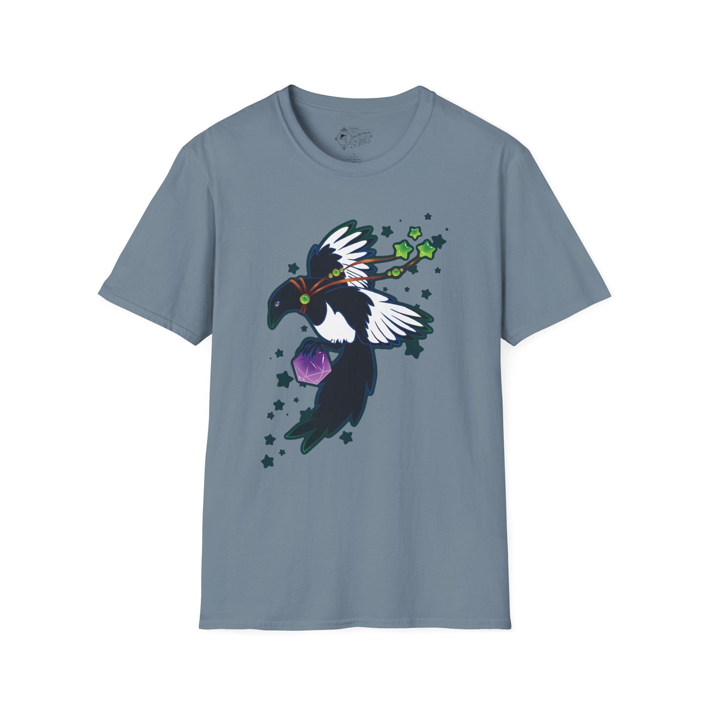 Dice Magpie Unisex Softstyle T-Shirt
