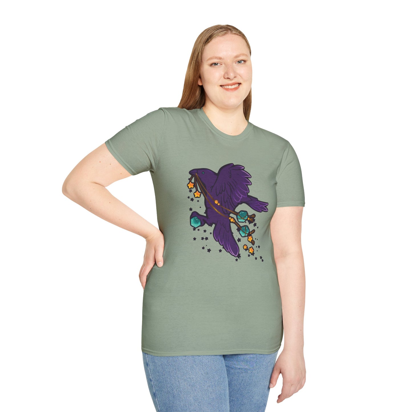 Dice Crow Unisex Softstyle T-Shirt