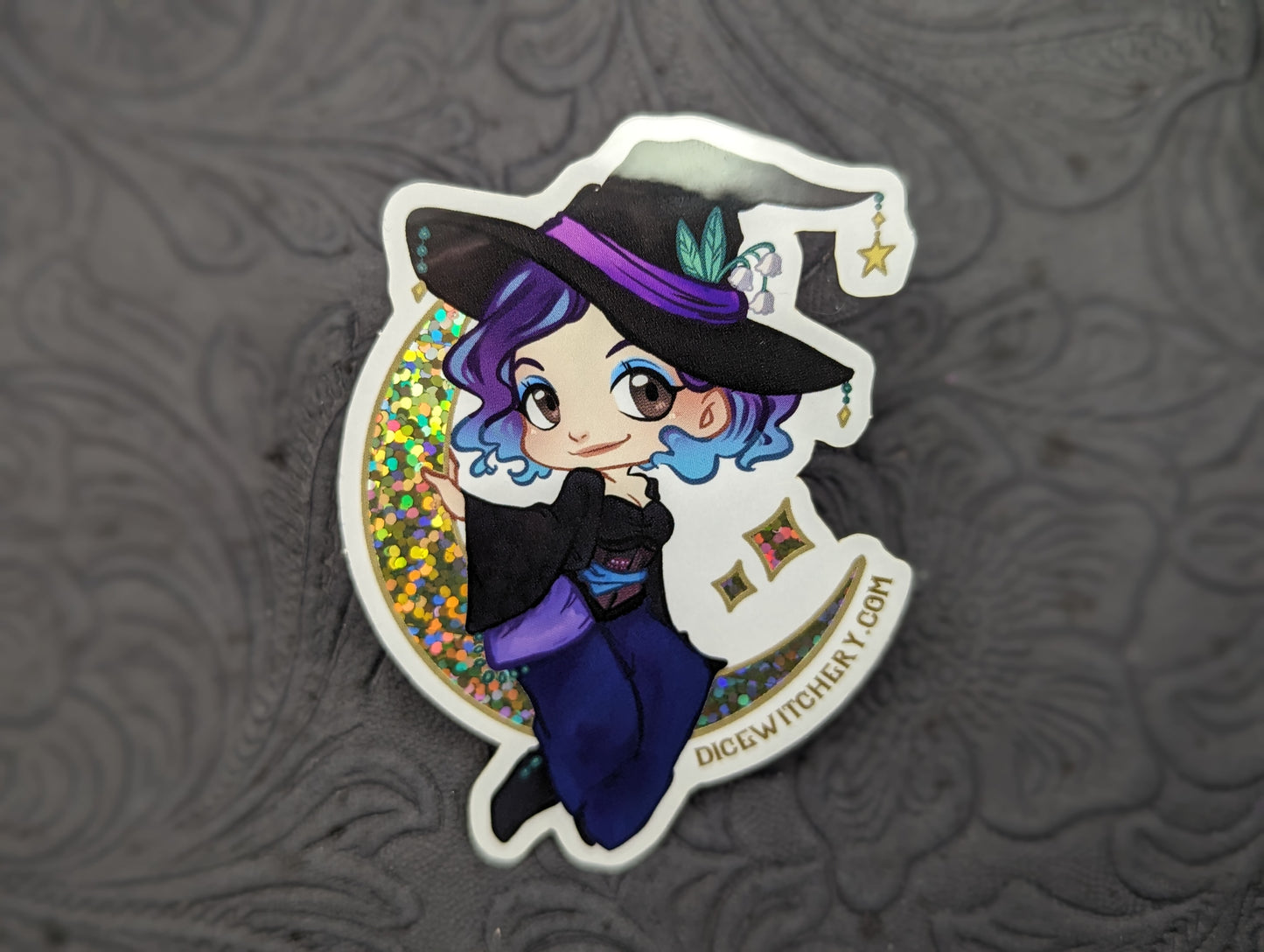 Dice Witchery Chibi Sticker