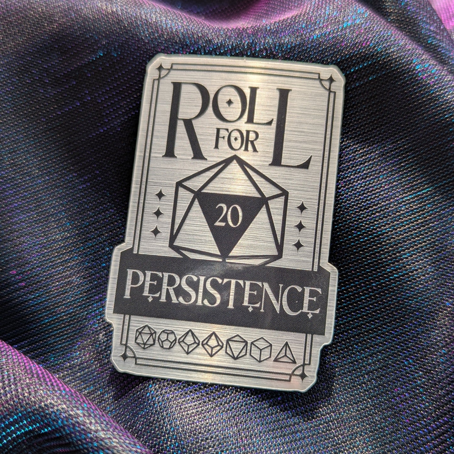 Roll for Persistence Sticker