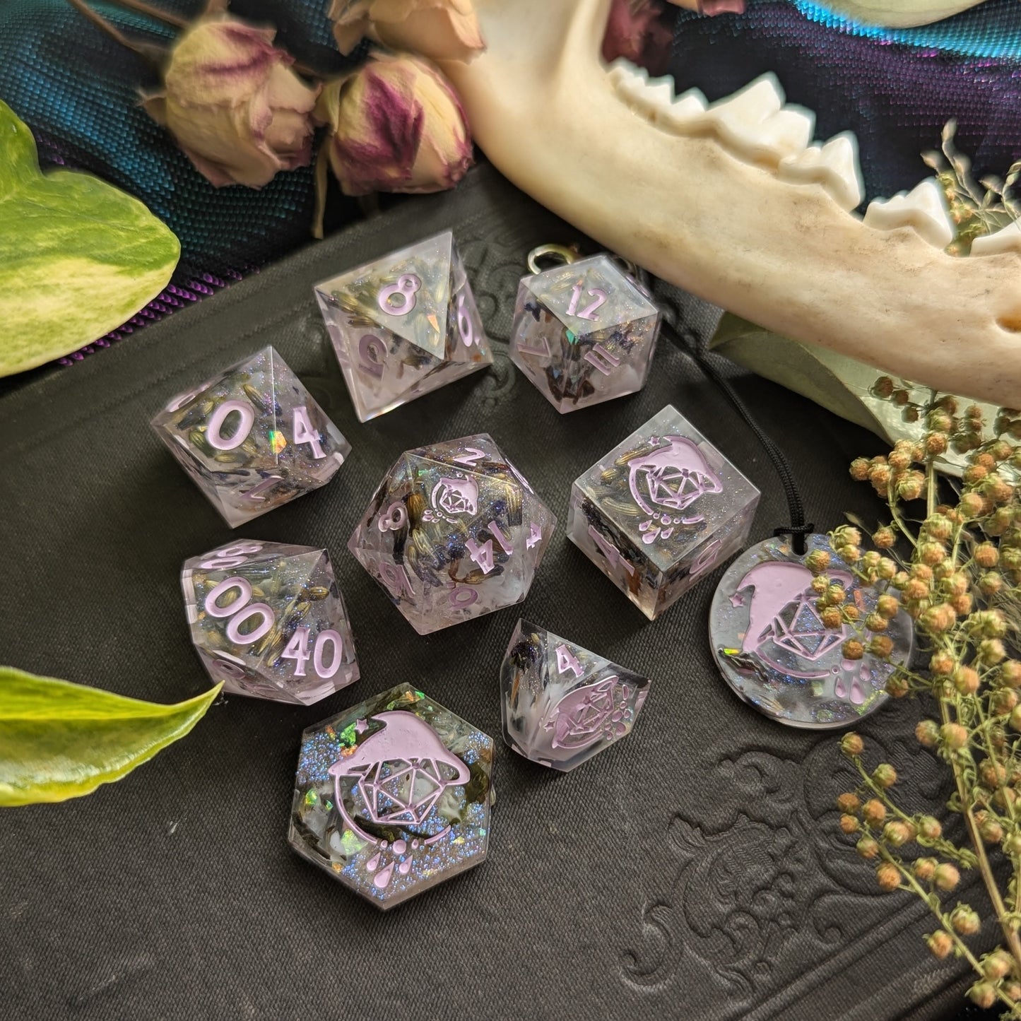 Lavender Earl Grey Tea Handmade Dice
