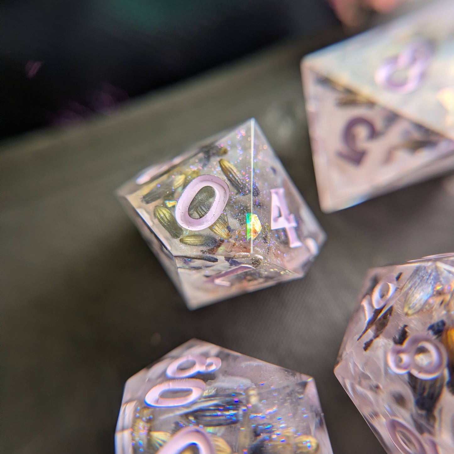 Lavender Earl Grey Tea Handmade Dice