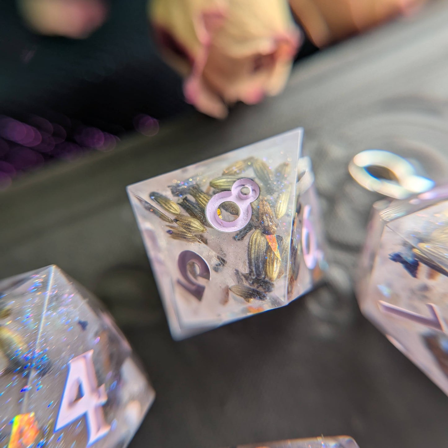 Lavender Earl Grey Tea Handmade Dice