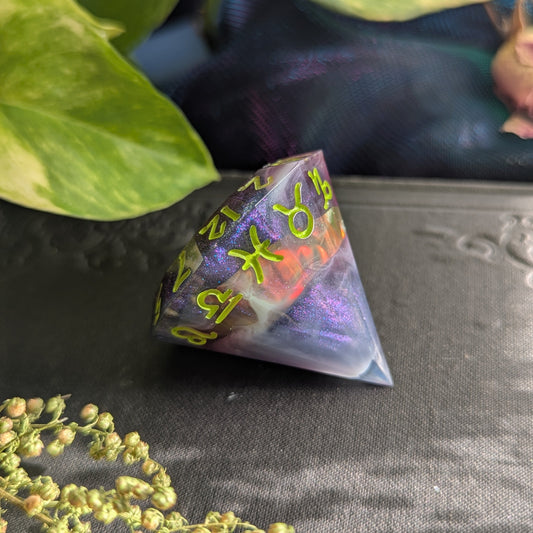 Necrotic Storm - Zodiac d12 Single Dice