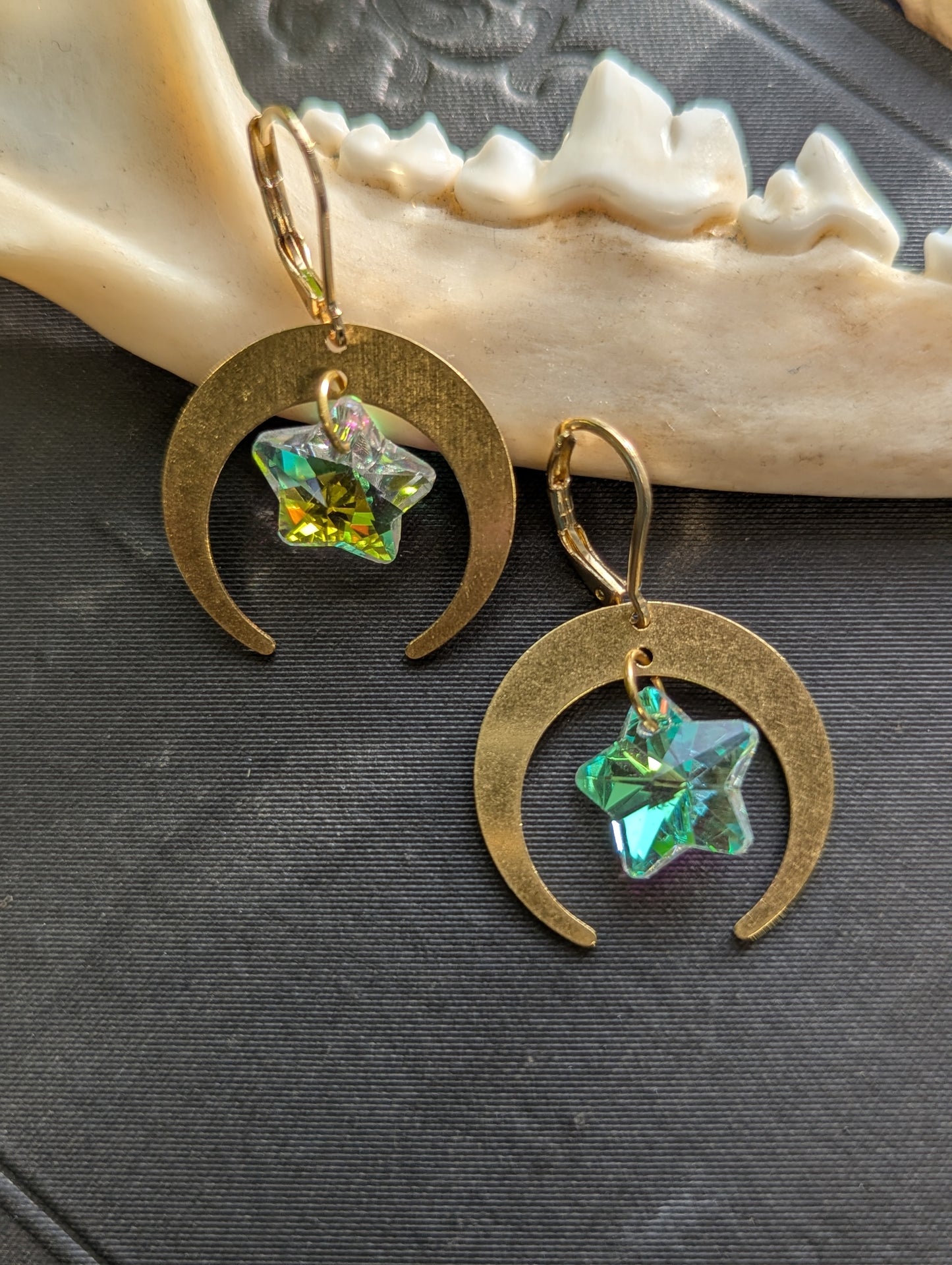 Lunar Crystal Earrings