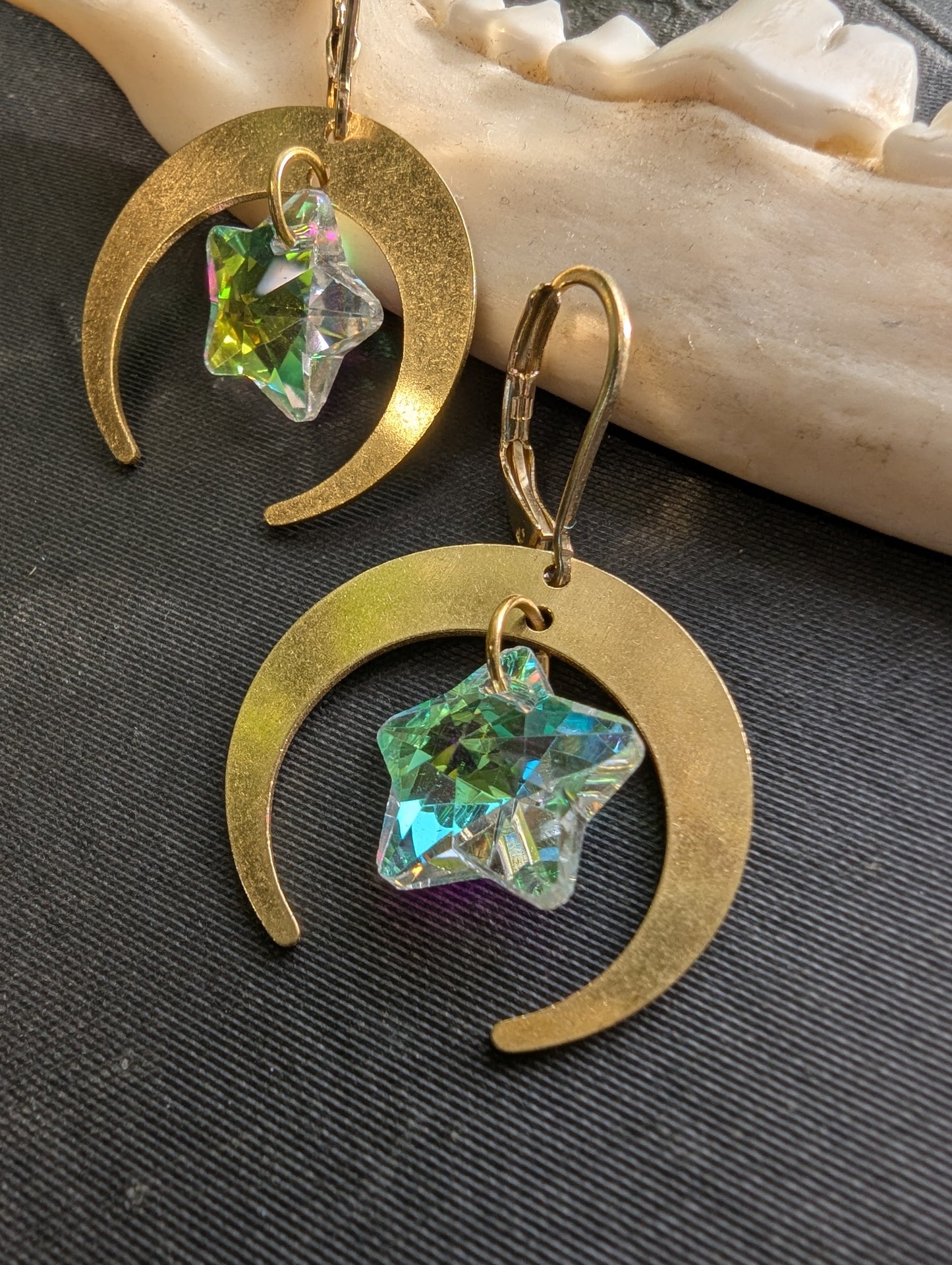 Lunar Crystal Earrings