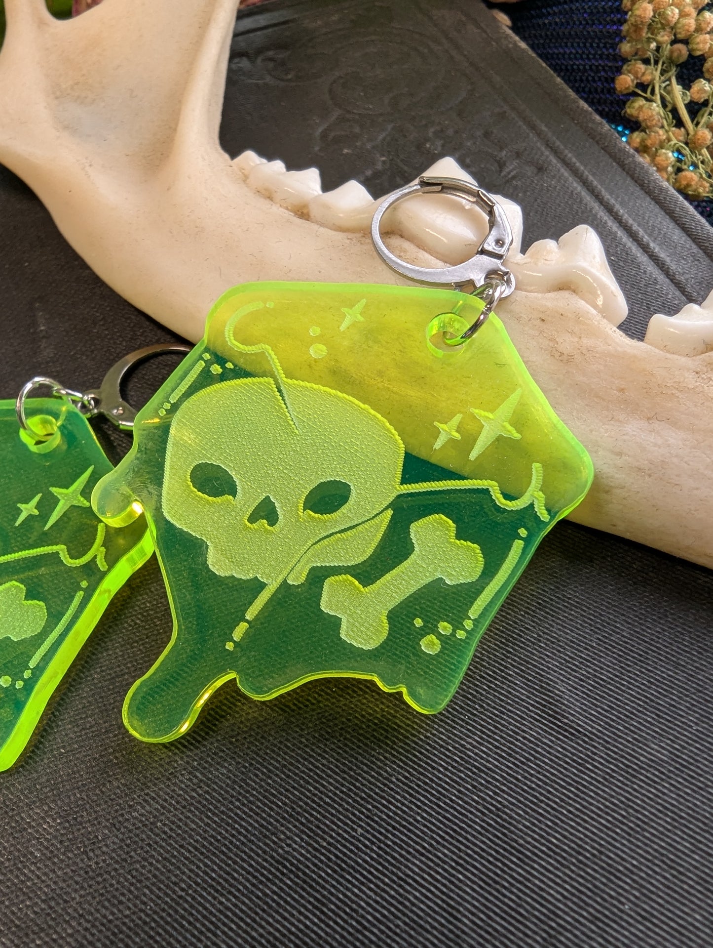 Gelatinous Cube Earrings