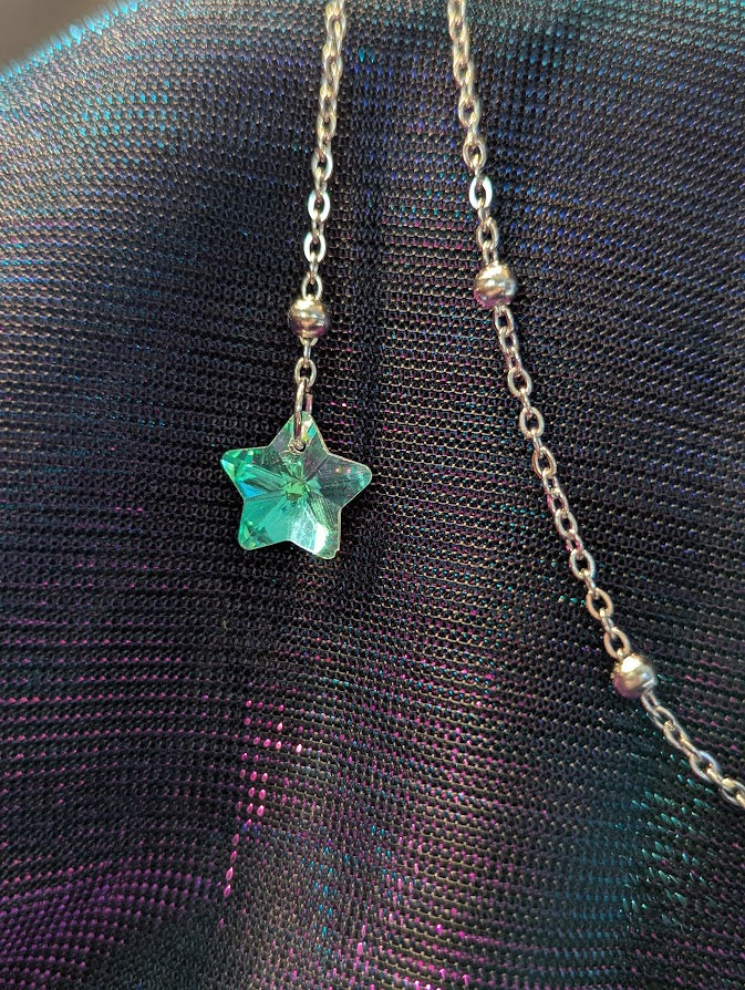 Crystal Star Drop Eyeglasses Chain