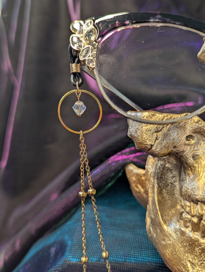 Crystal Star Drop Eyeglasses Chain