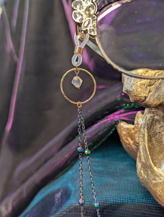 Crystal Star Drop Eyeglasses Chain