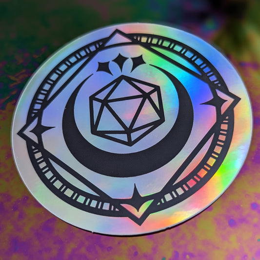 Moon Arcane Circle Sticker