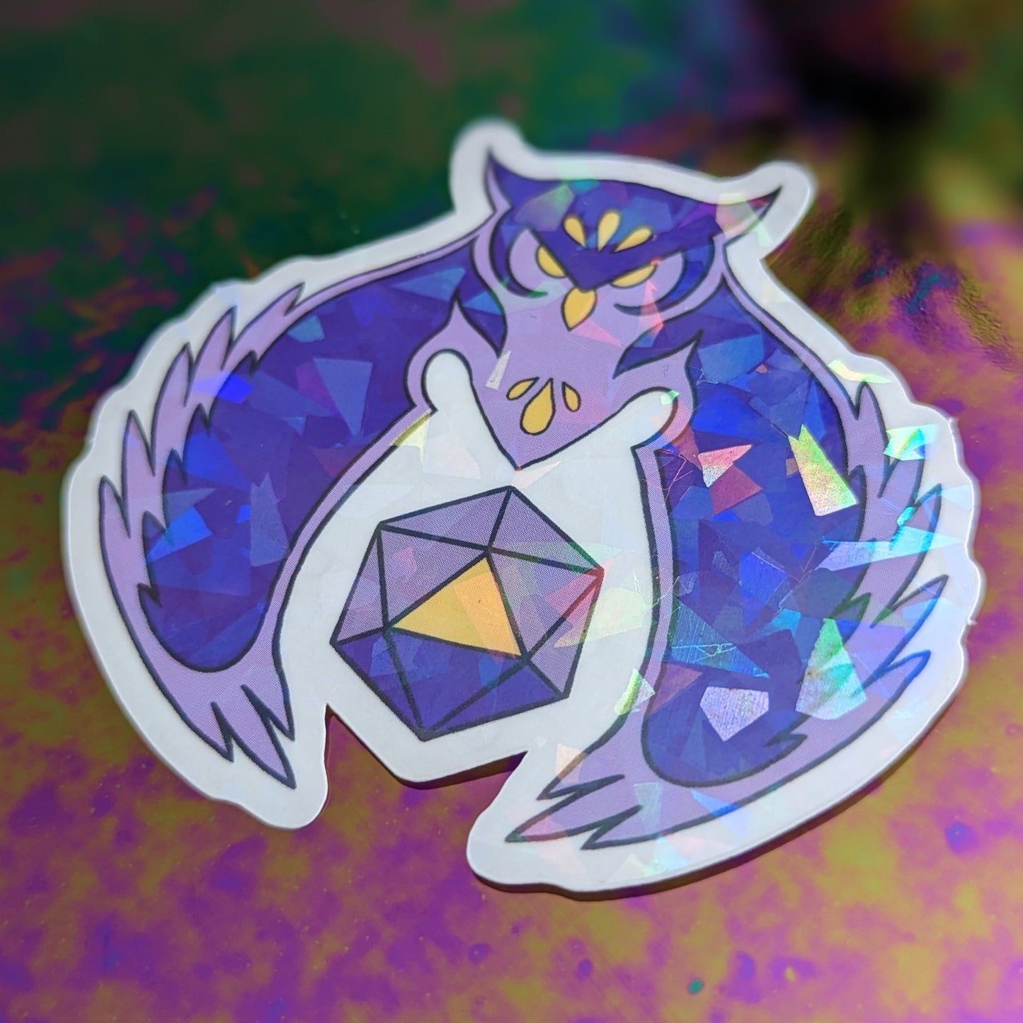 Owlbear Insignia Clear Sticker