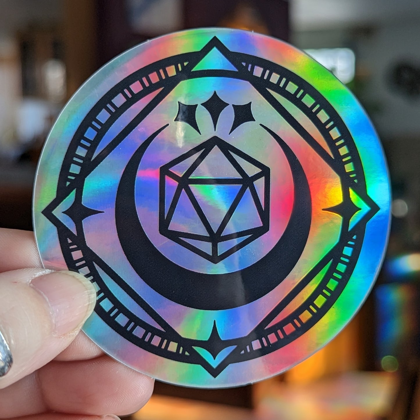 Moon Arcane Circle Sticker